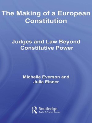 cover image of The Making of a European Constitution